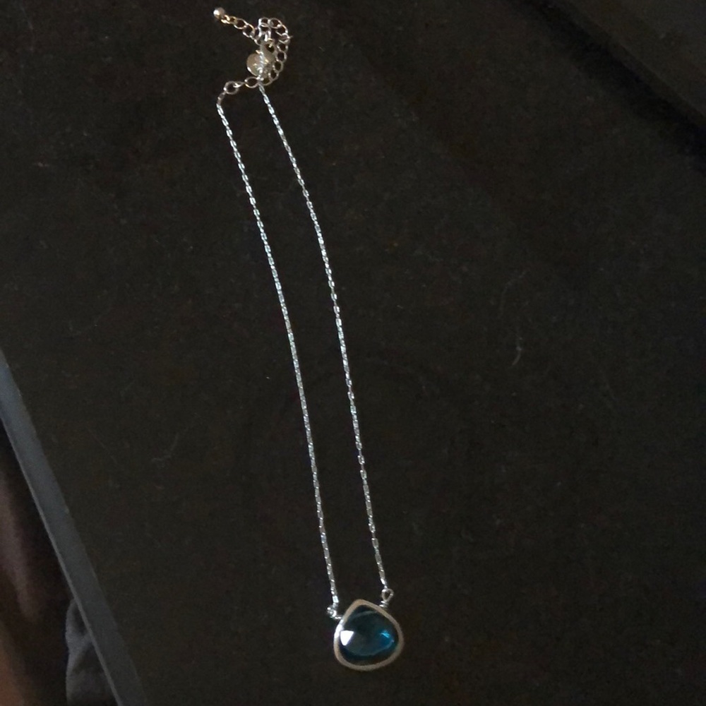 Blue necklace